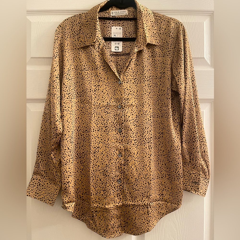 Silky Button Up